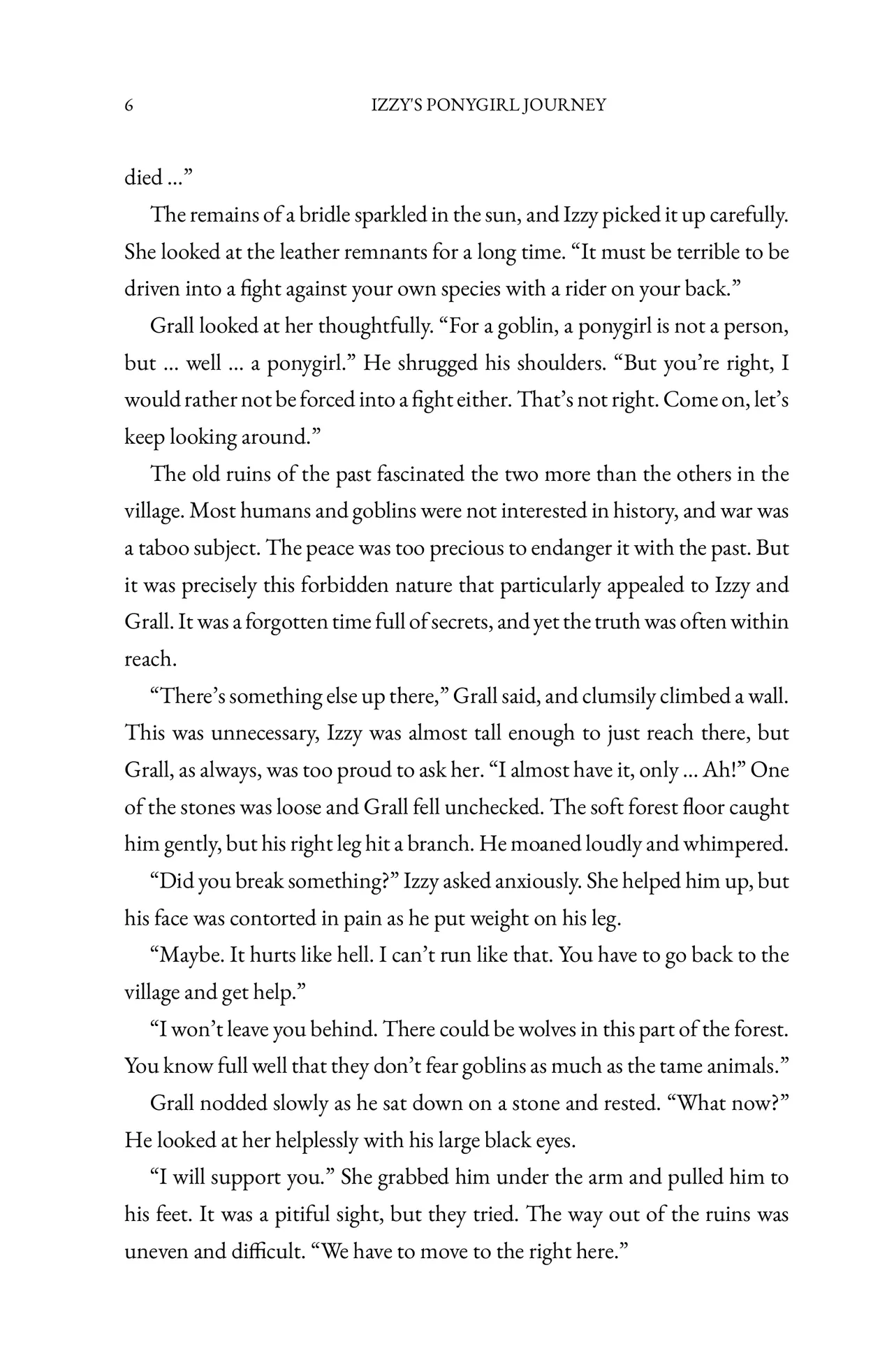 Izzy's Ponygirl Journey page 10 full