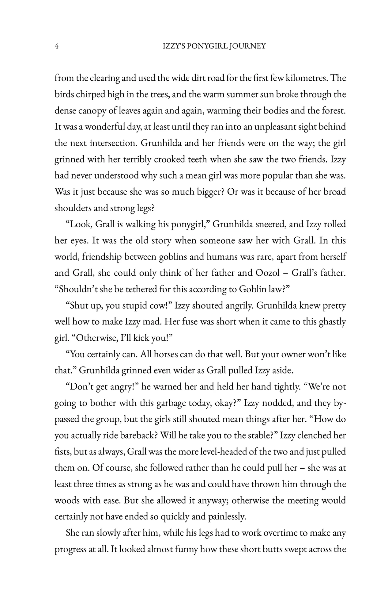 Izzy's Ponygirl Journey page 8 full