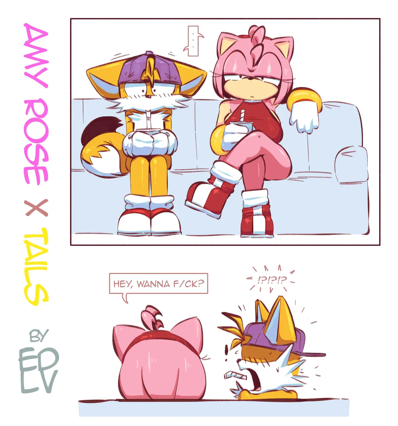 Tails x Amy page 1 full