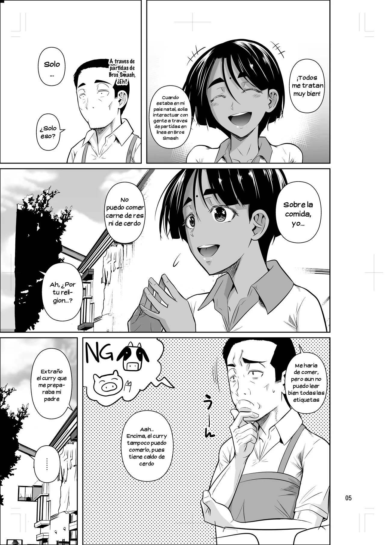 Ryuugakuseiryou no Oshigoto 2｜Trabajo en un Dormitorio para Estudiantes Extranjeras 2 page 6 full