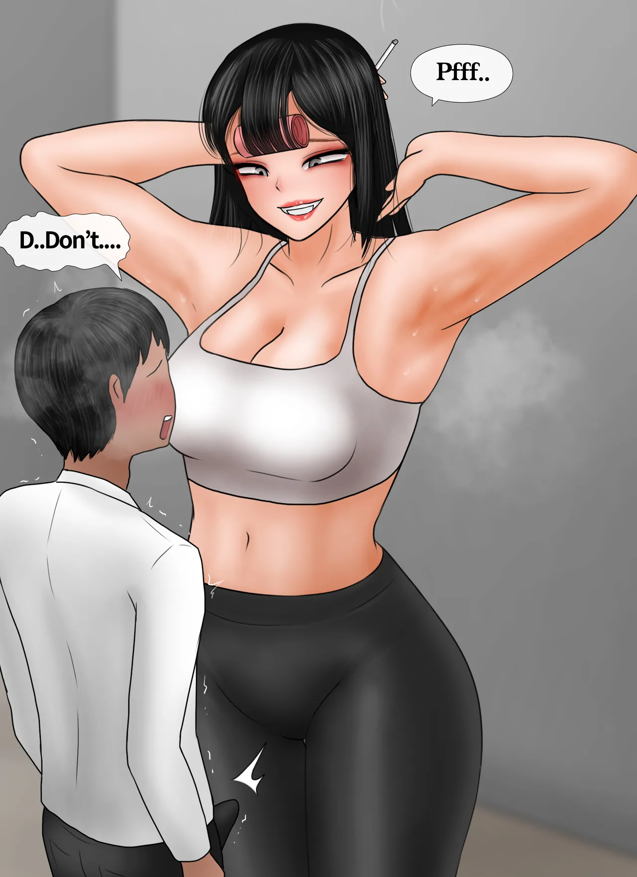 Losing to a girl's armpit page 8 full