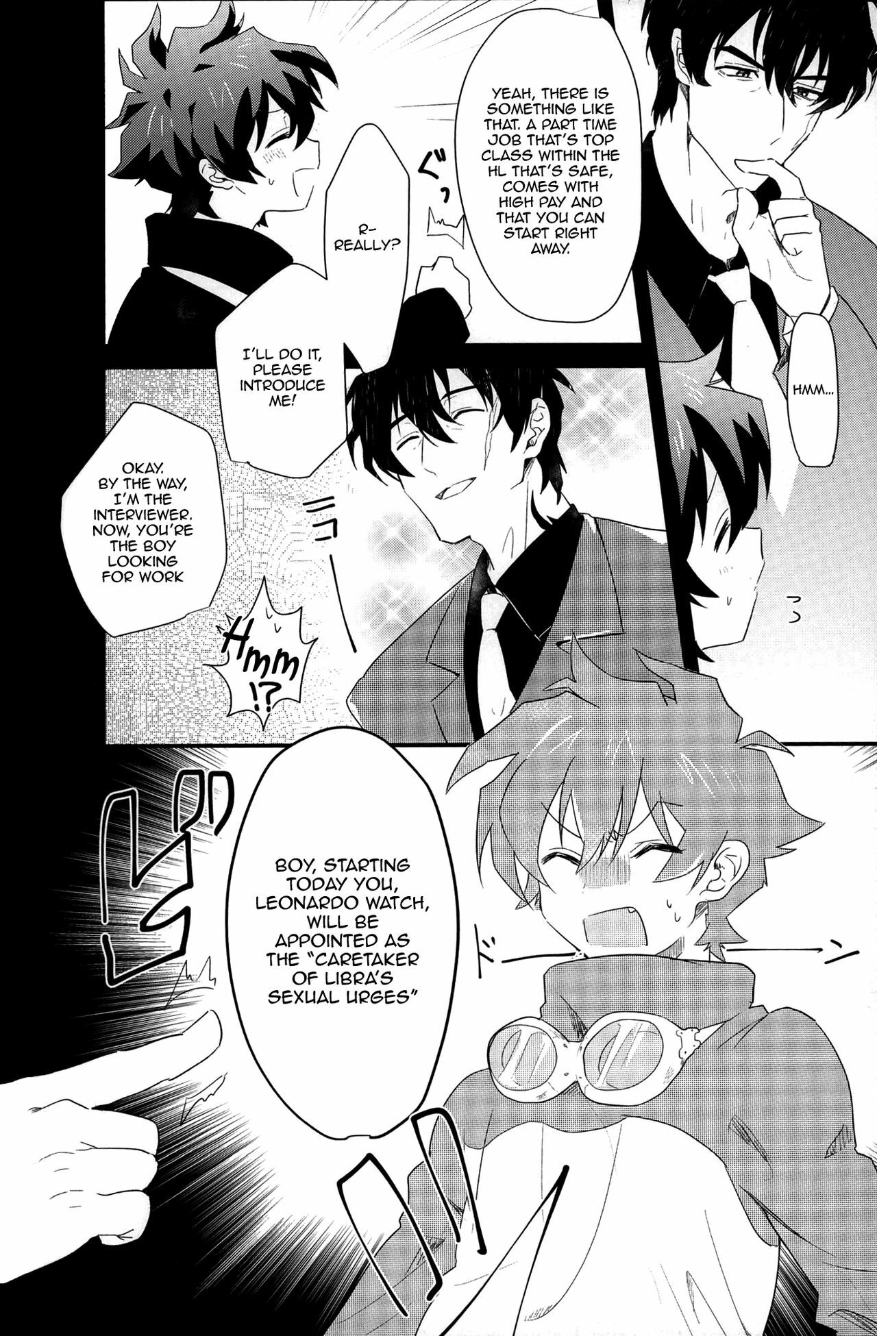Leonardo Is the Caretaker of Libra’s Sexual Urges page 5 full