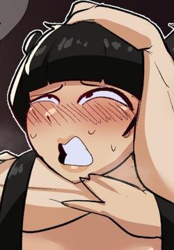 Zuko teaching Mai the rear naked choke