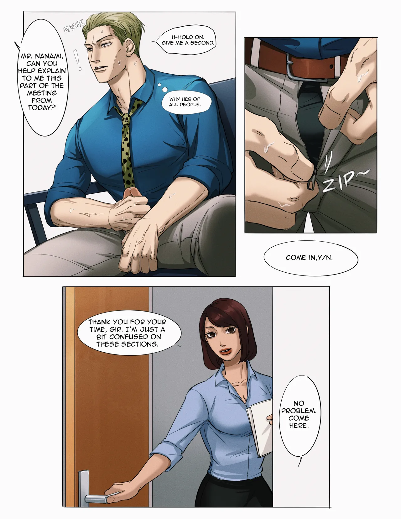 Nanami comic page 3 full