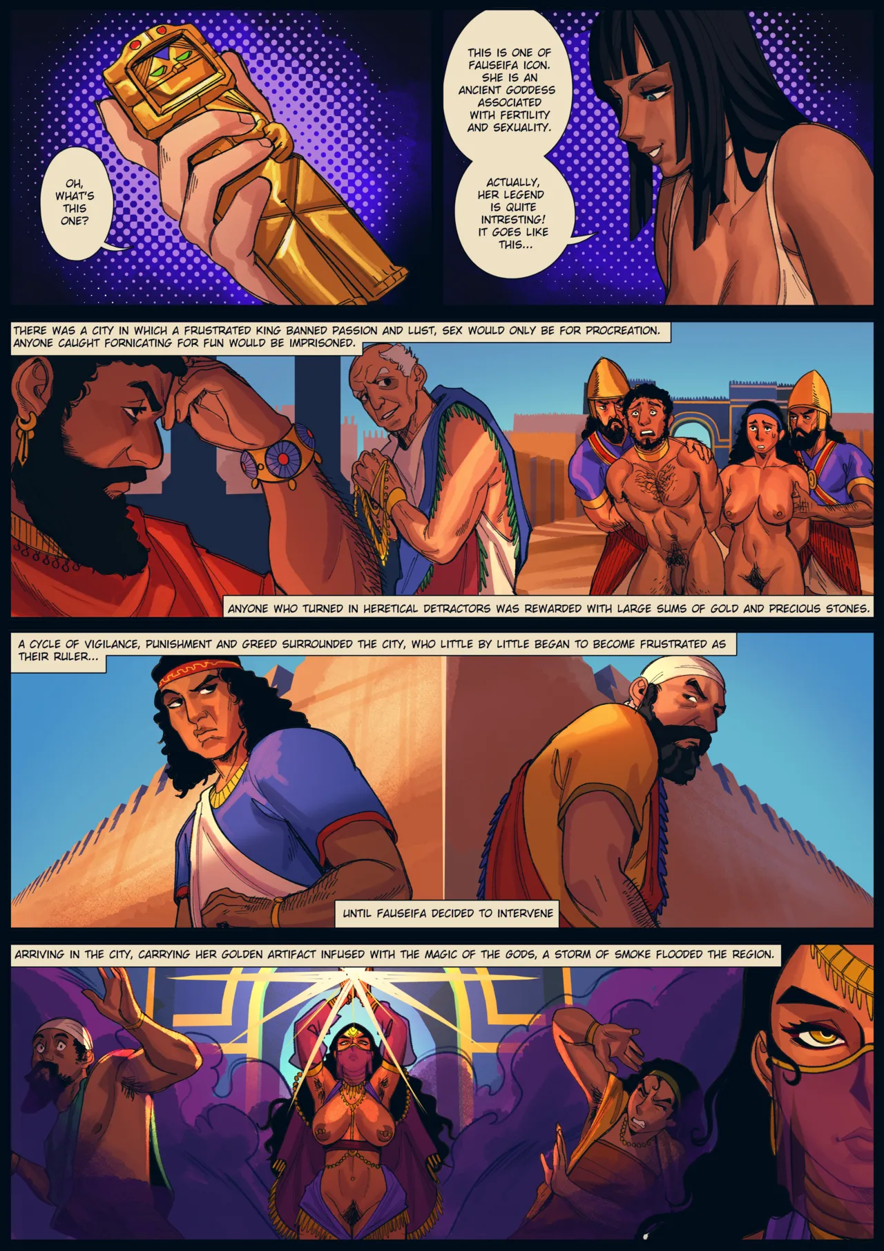 Nico Robin Comic page 9 full