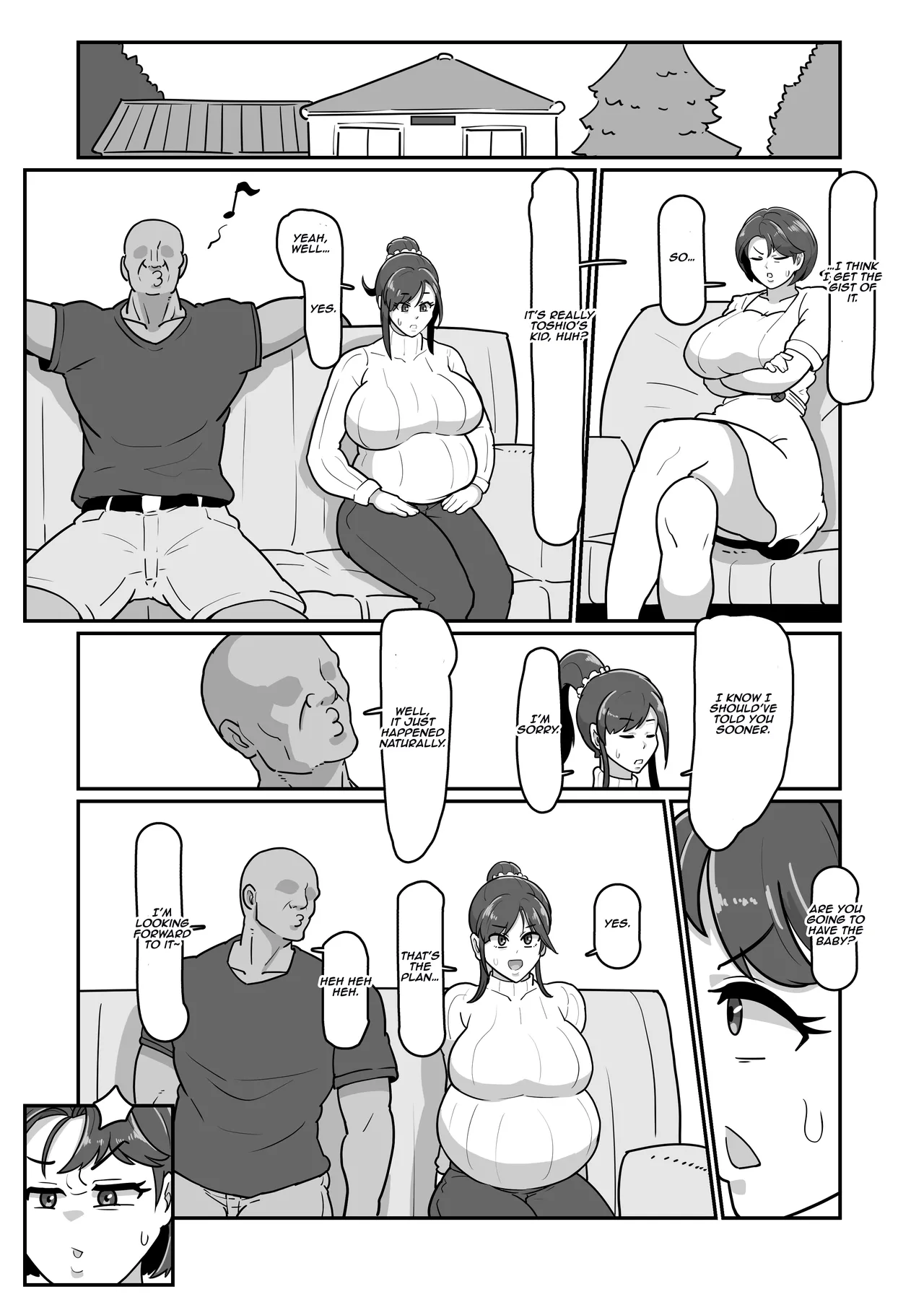 Bote Haha ~Ore o Jikka kara Oidashita Mukatsuku Hahaoya o Muriyari Haramasete Botehara Sex Zanmai!~ | Pregnant Mom ~ I impregnated My Annoying Mother Who Kicked Me Out of the Family Home and Had Pregnant Sex! ~ page 10 full