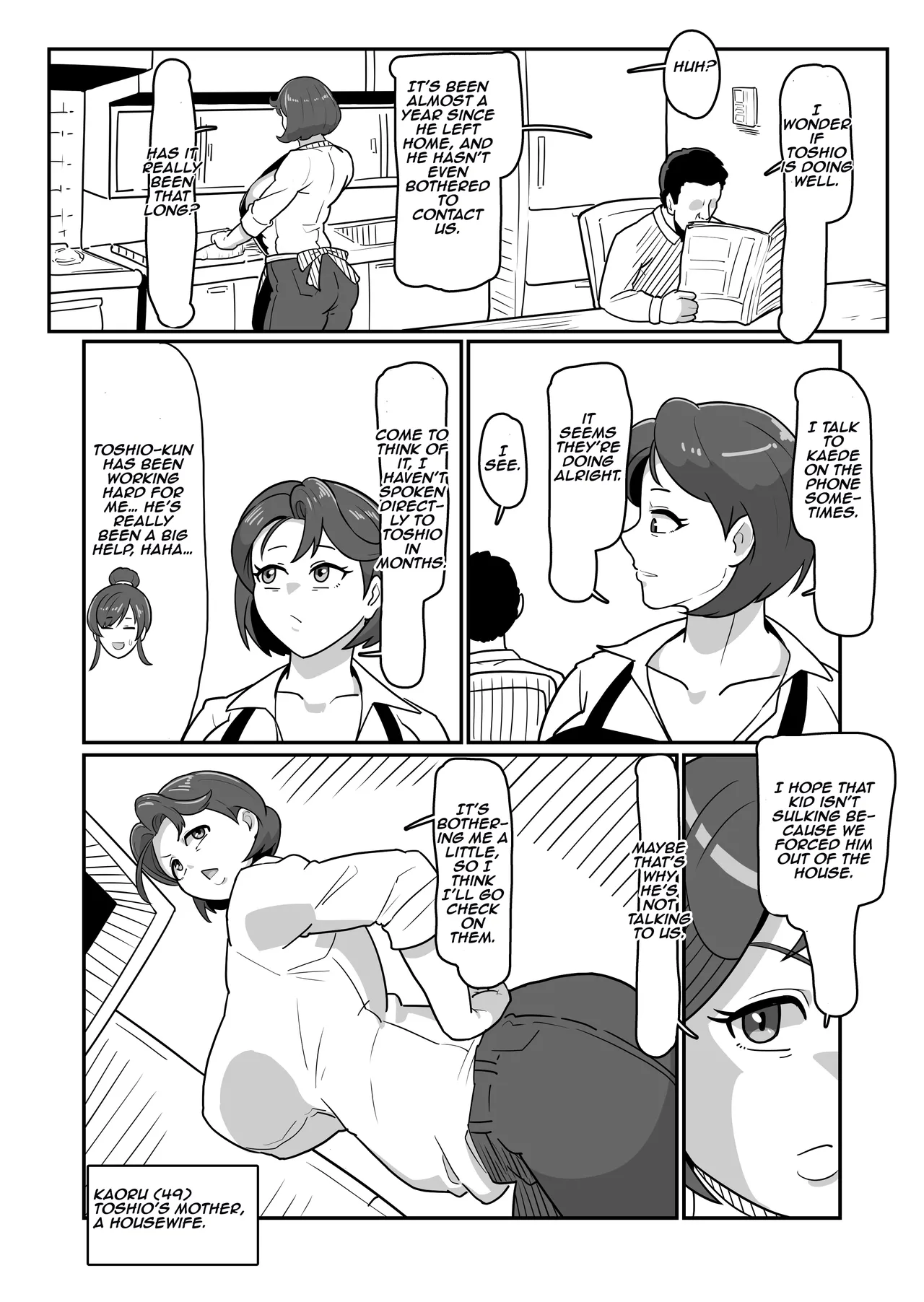 Bote Haha ~Ore o Jikka kara Oidashita Mukatsuku Hahaoya o Muriyari Haramasete Botehara Sex Zanmai!~ | Pregnant Mom ~ I impregnated My Annoying Mother Who Kicked Me Out of the Family Home and Had Pregnant Sex! ~ page 4 full