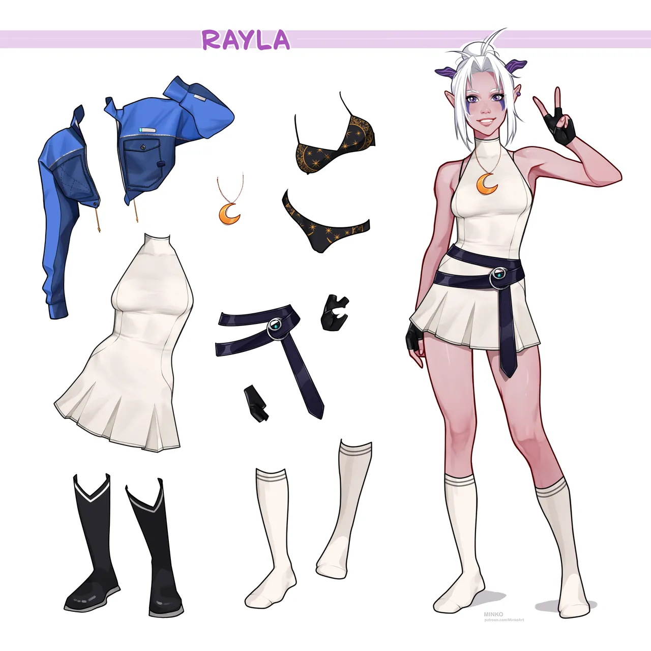 Rayla in Modern Outfit page 2 full