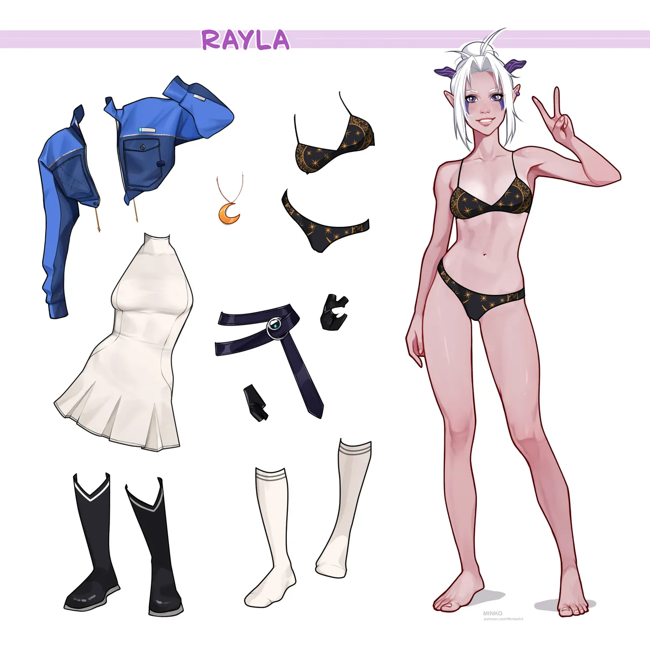 Rayla in Modern Outfit page 3 full