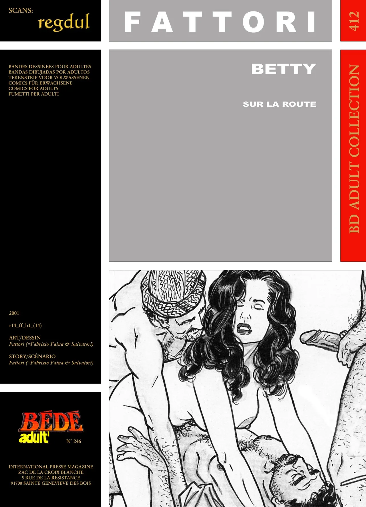 Fattori  - Betty : Sur la route page 1 full