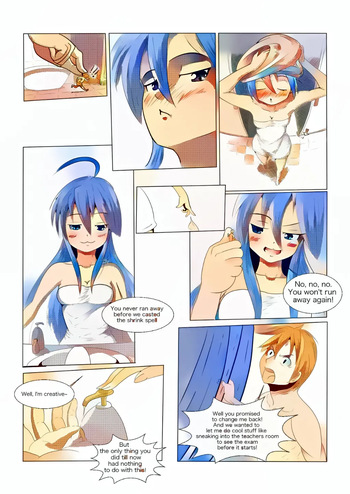 Konata AV Manga 2  Colorized cover