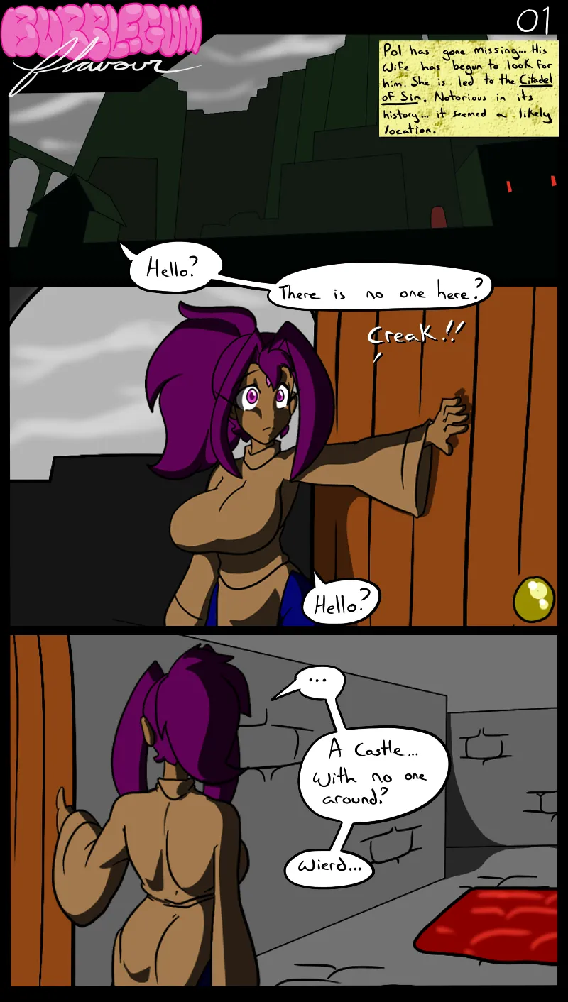 Bubblegum Flavour: Ryoko Lost page 1 full