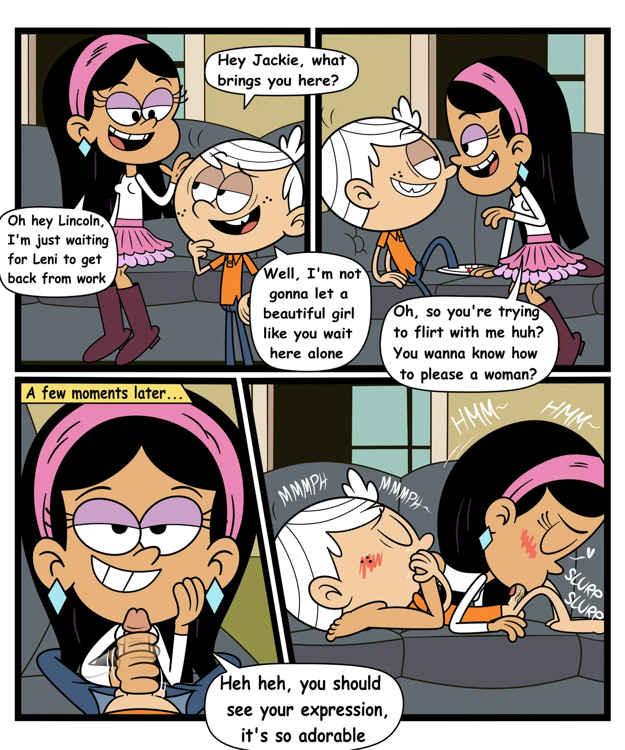 Lincoln x Jackie page 1 full