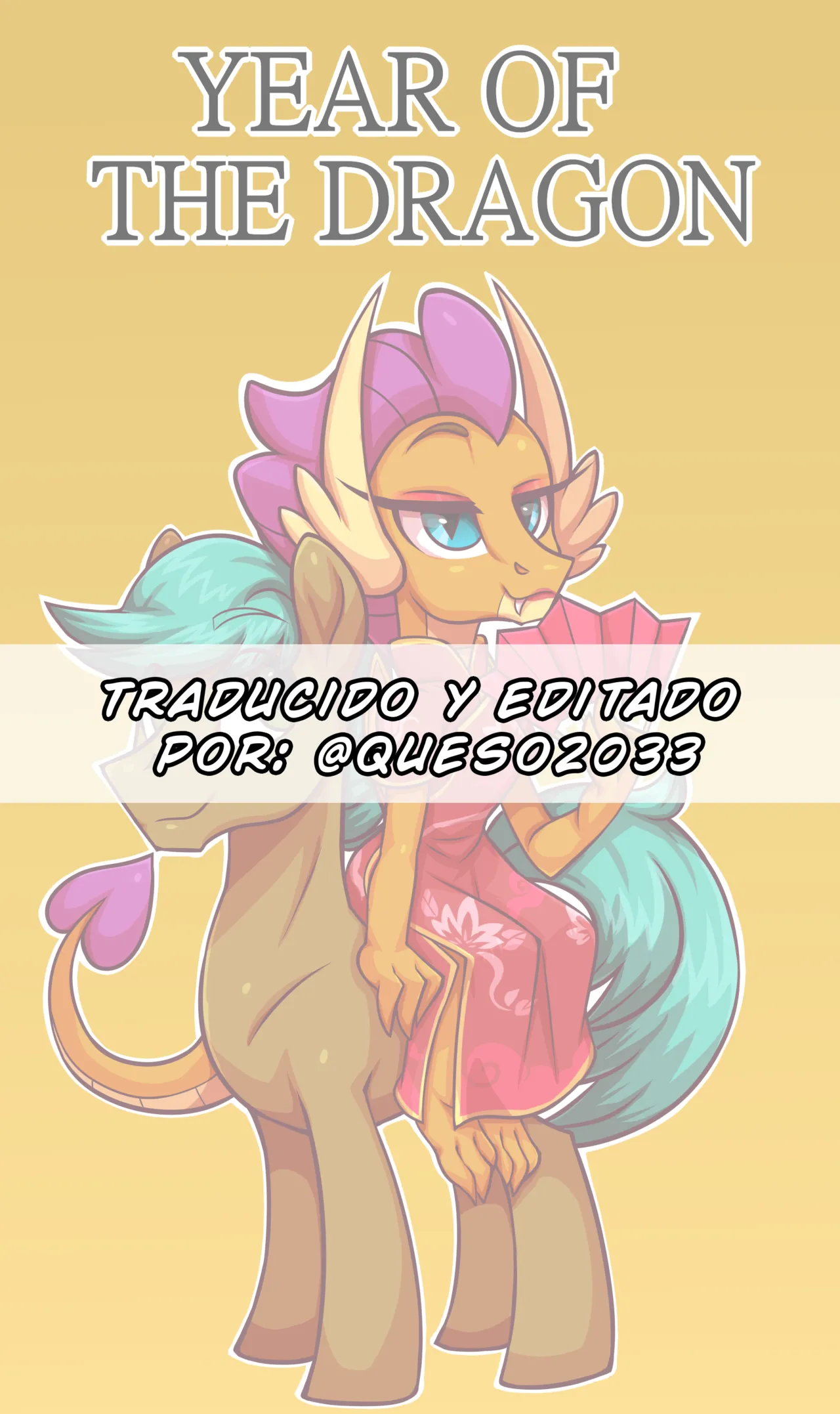 tea party Smolder x OC comic page 2 full