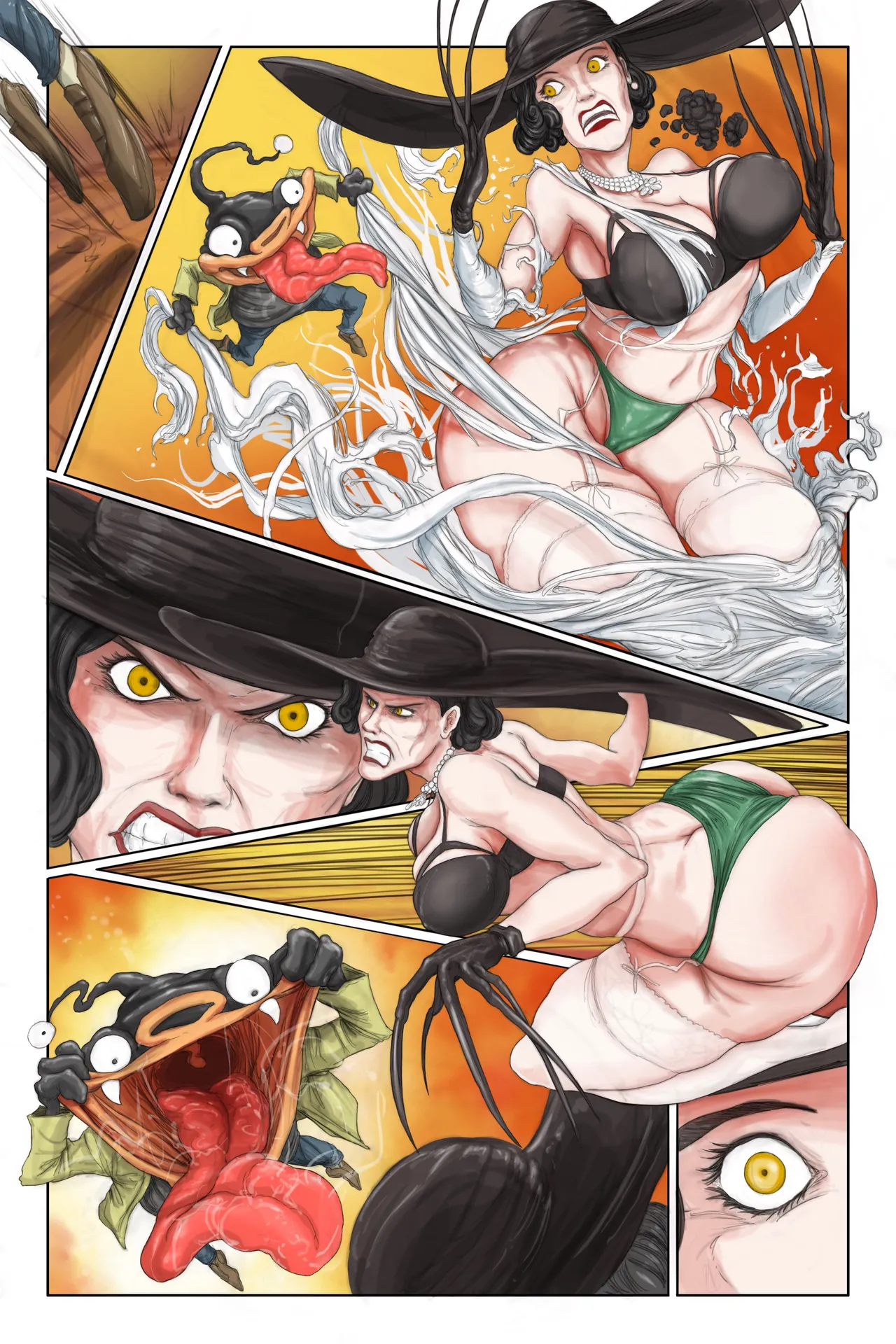 Nibbler Side Vore Story: A Tasty Resident page 8 full
