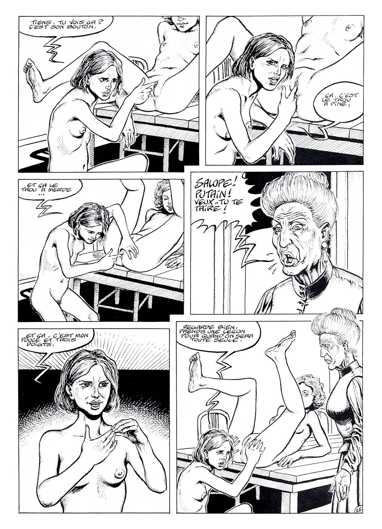 Jacobsen  &amp; Pierre Louÿs - Dialogues de Courtisanes : Deux sœurs chez la grand-mère page 3 full