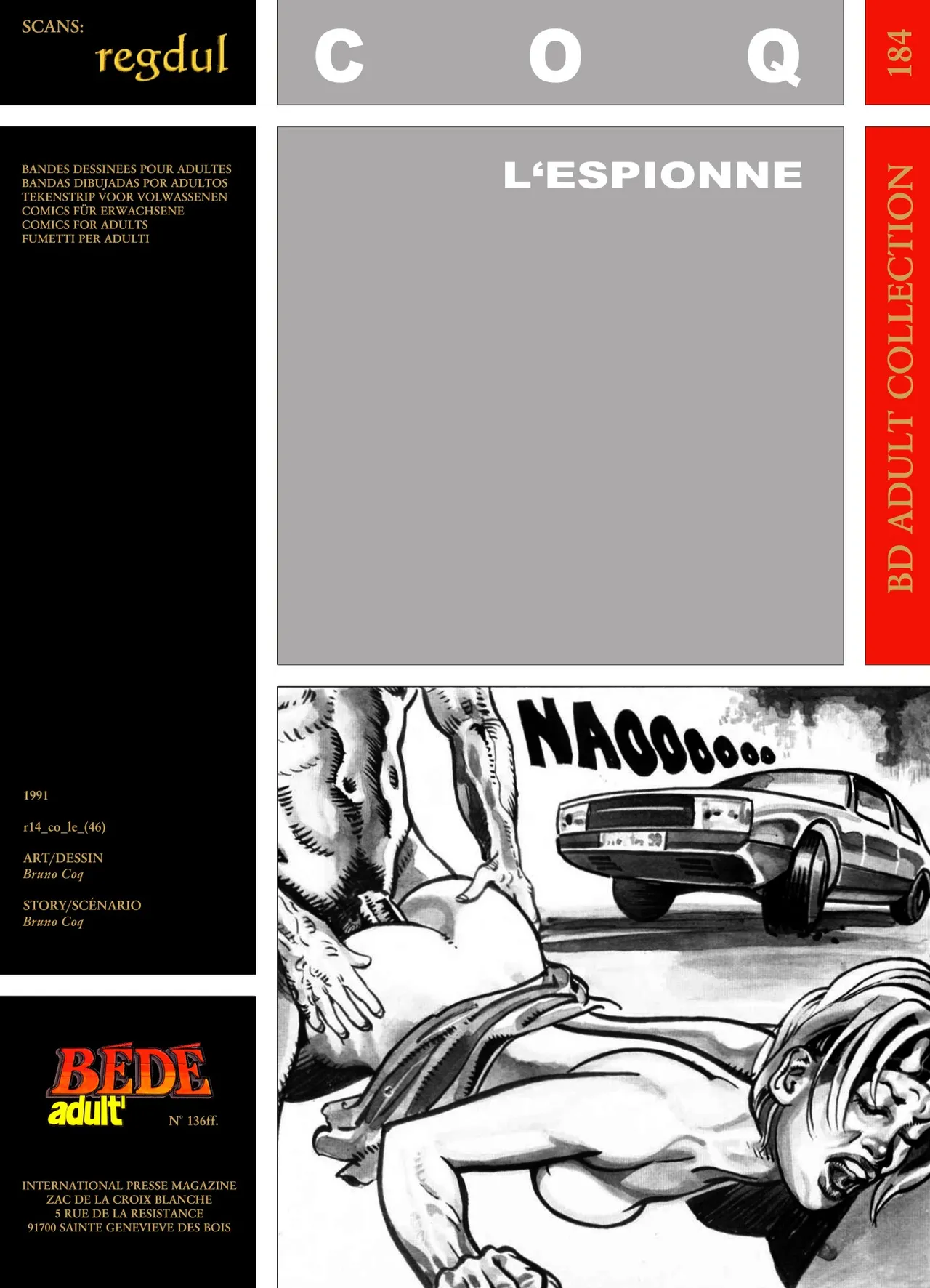 Bruno Coq  - L'Espionne page 1 full