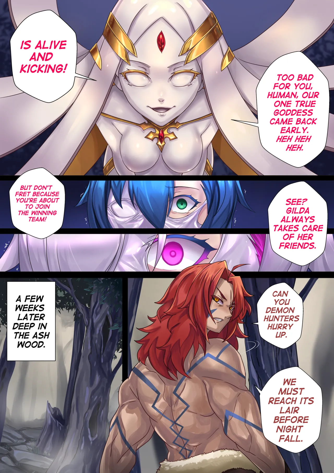 Demon lord Latex demon（Original + Textless） page 3 full