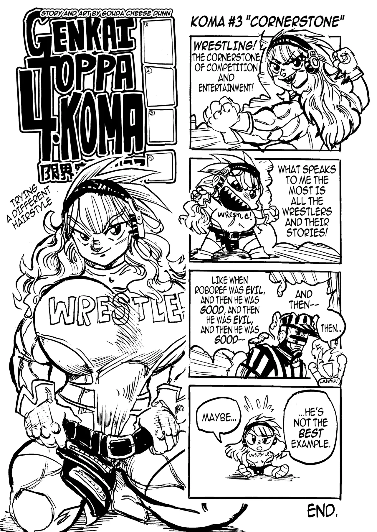 Genkai Toppa 4-Koma! page 3 full