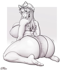 [Kamu33] Yukari's Butt (Touhou)
