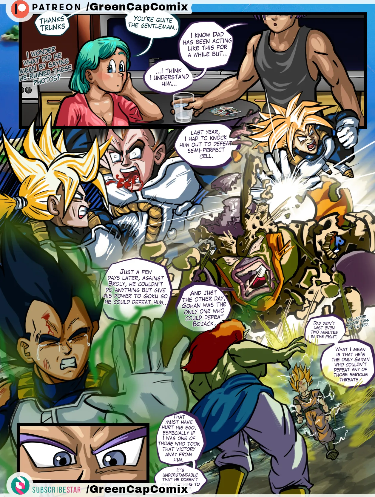 Bulma and the gift of Trunks for the Mother's day p1 page 7 full