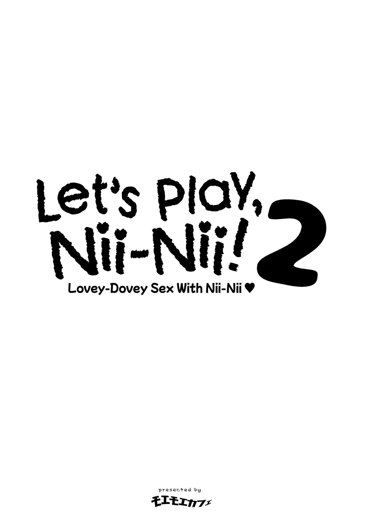 Asobo, Niini 2 ~Niini to Koibito Sex~ | Let's Play, Nii-Nii! 2 page 4 full