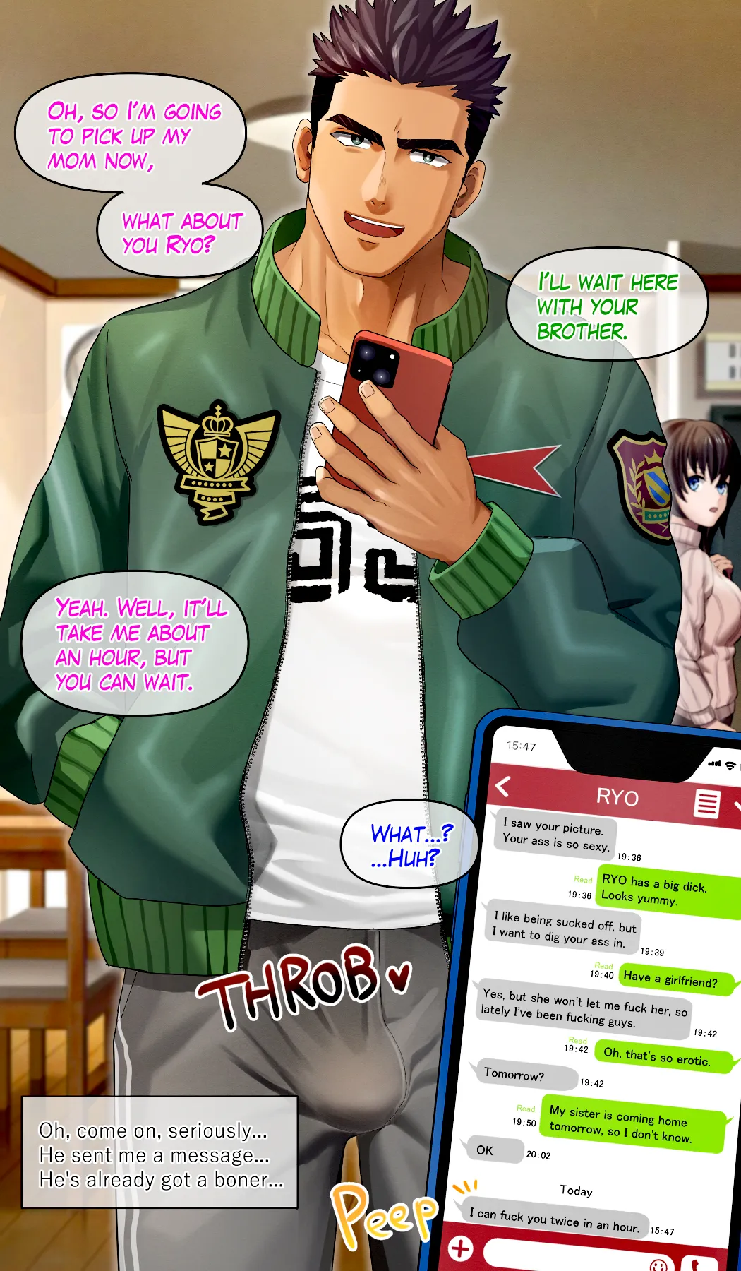 妹の彼氏とゲイアプリでマッチングしていた件 page 10 full