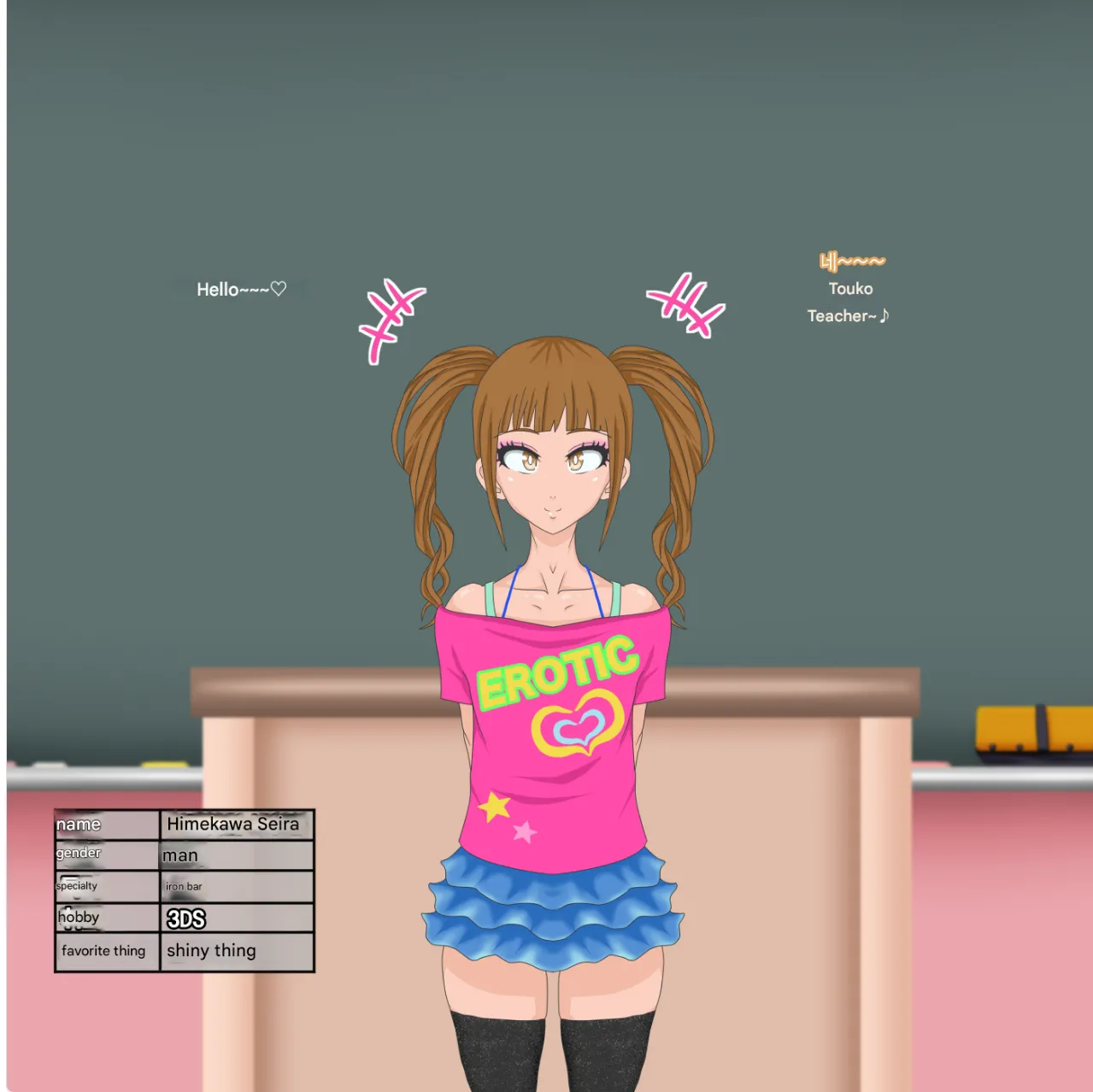 Seira-kun wa Otokonoko. | The transvestite Seira-kun's cock teaching page 2 full