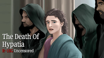 The Death of Hypatia  + Fallen Flowers preview cover
