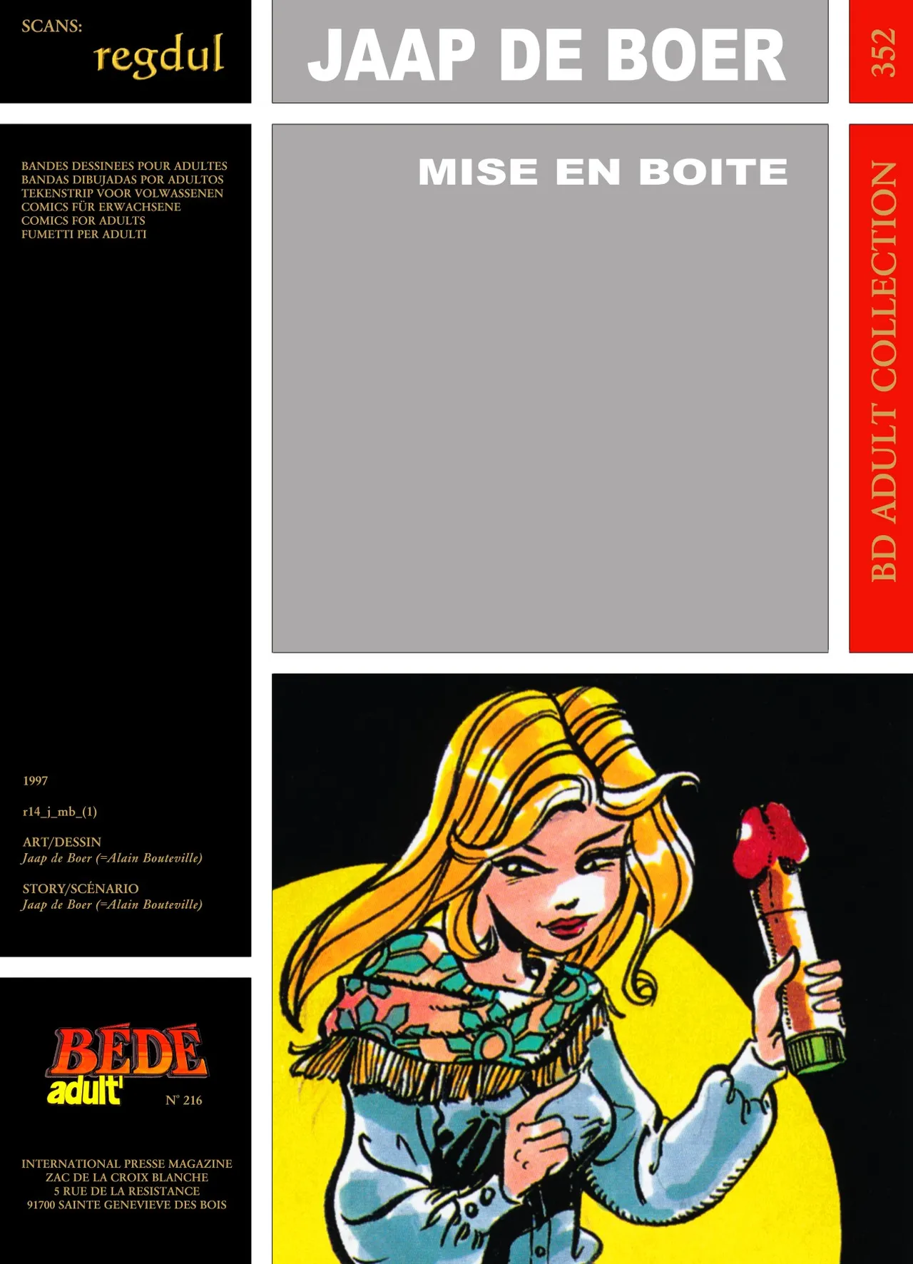 Jaap de Boer  - Mise en Boite page 1 full