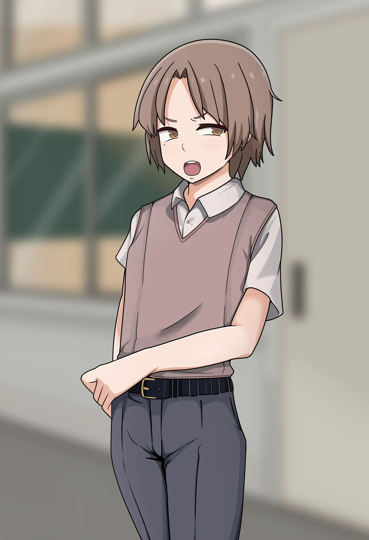 Kazoku o mamorou to shite mesu ochi suru inbai no musuko. page 6 full