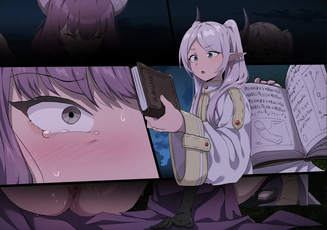 Aura vs Frieren page 3 full