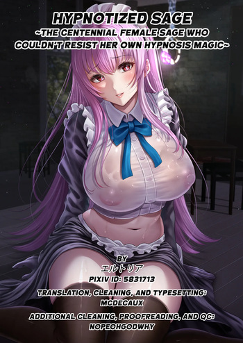 Hypnotized Sage ~The centennial female sage who couldn’t resist her own hypnosis magic~ cover