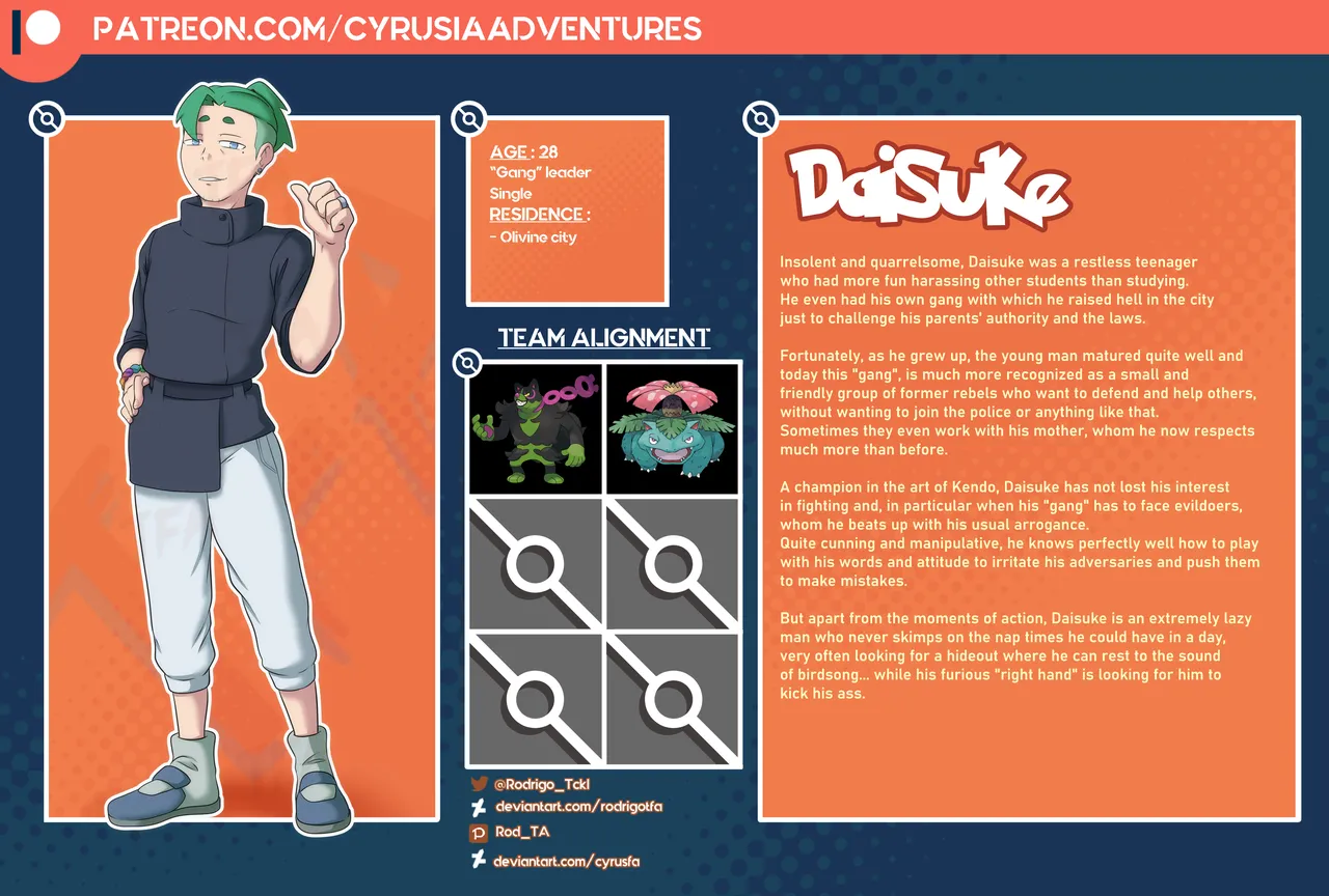 1. Cyrusia's Adventures / Lore Infos / Character Sheets / Nakomori Familly page 7 full