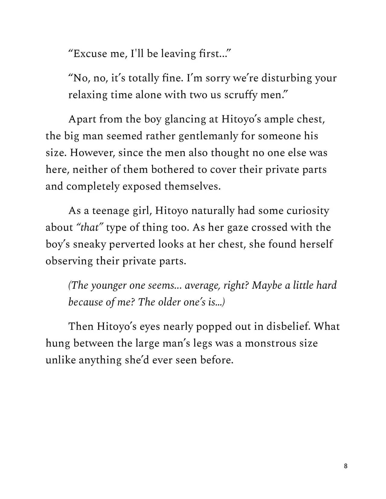 Hitoyo-chan no Junan SS2 | Hitoyo-chan's Suffering Short Story 2 page 8 full