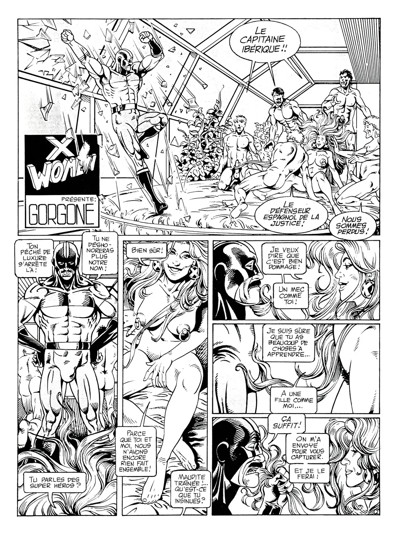 José Rafael Fonteriz - Les X women : Gorgone page 3 full
