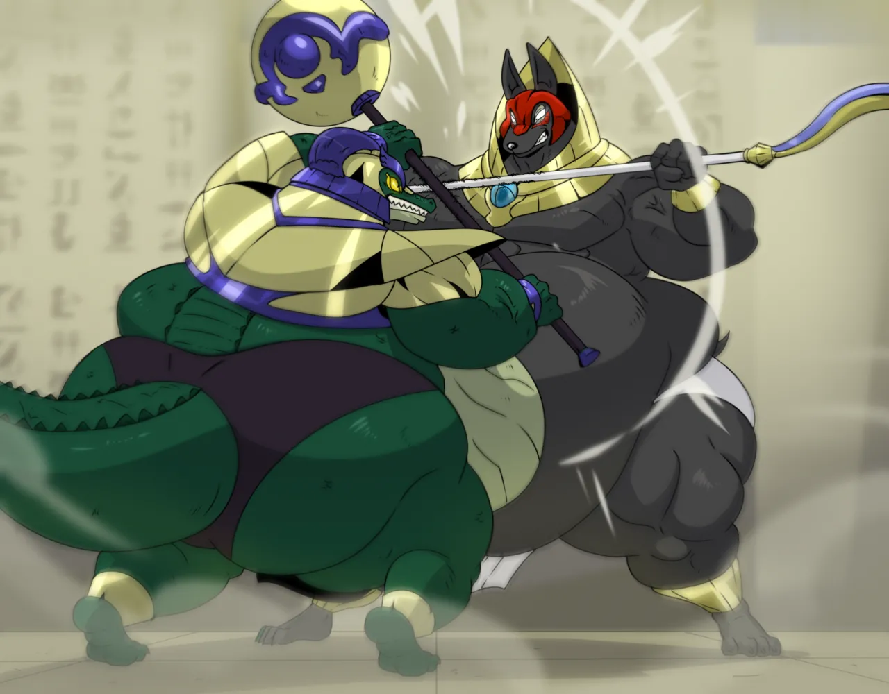 Equally Matched! Aun-Ib Vs Khopesh! page 1 full