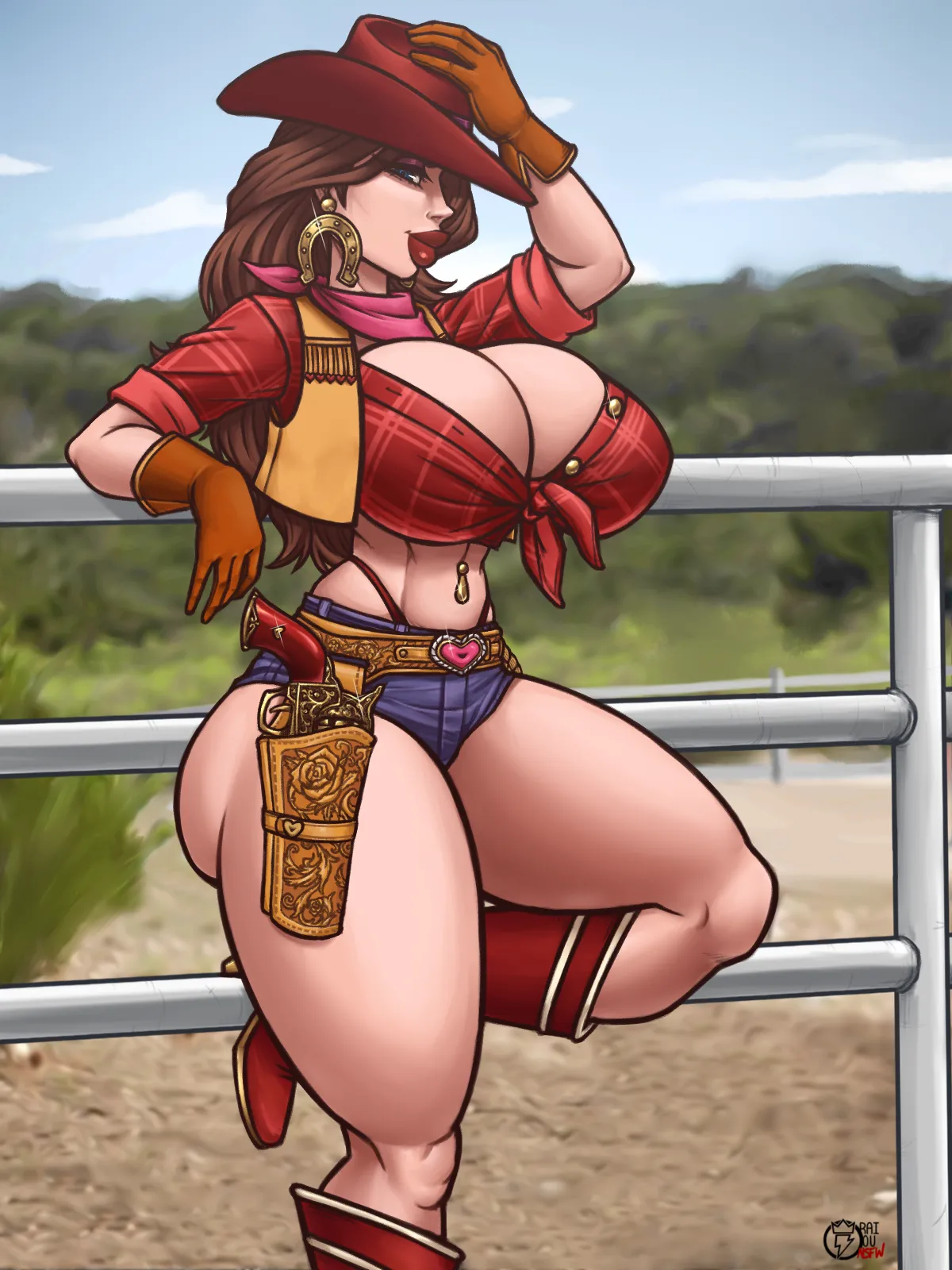 Cowgirl Pauline page 1 full