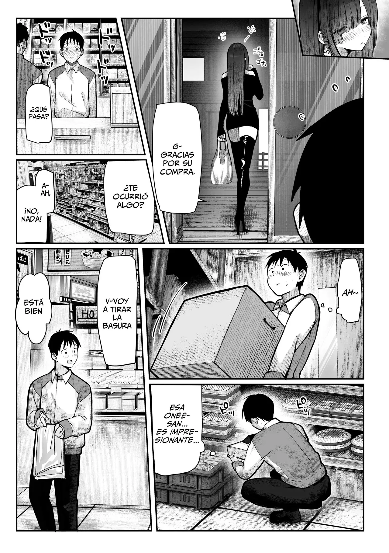 Oshiete Ageru ~Kyonyuu Bijin Onee-san to Rouninsei no Boku no OO na Ohanashi Zenpen~｜¡Enséñame, Onee-san! ~La historia entre una hermosa chica tetona y un estudiante promedio de preparatoria~ Parte 1 page 8 full
