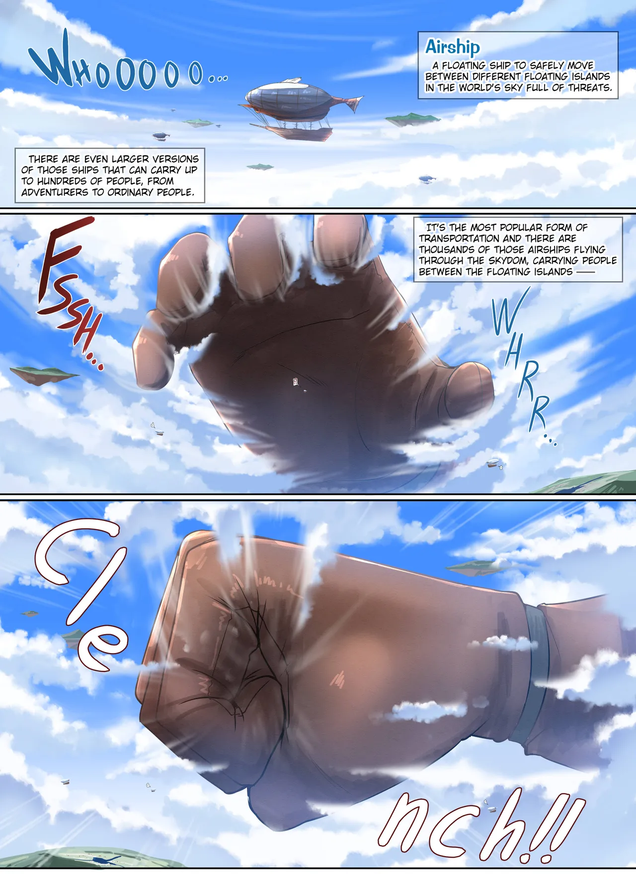 C105 winter comics! page 1 full