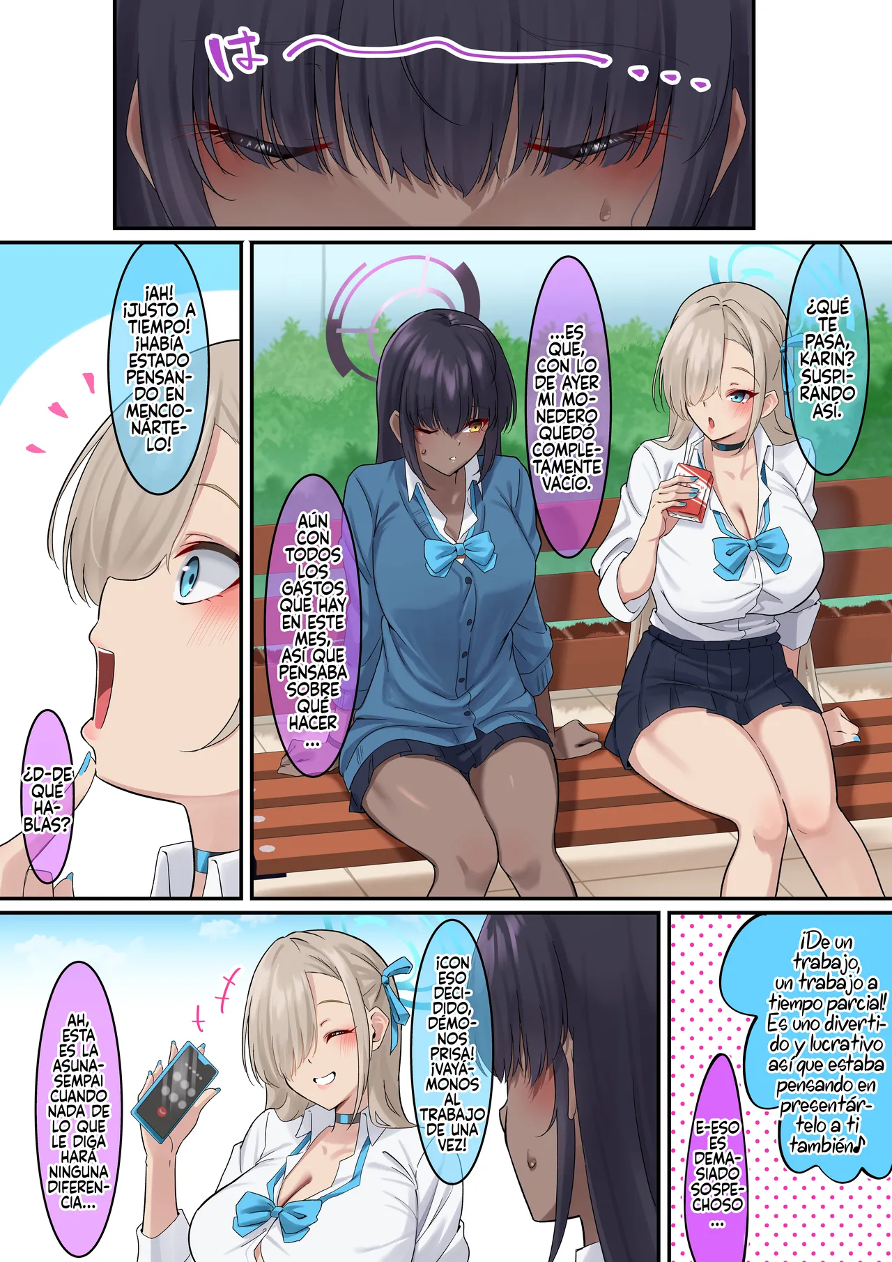 Ore no Seito no Shirokuro Gal ga Dosukebe Enkou Shiteta Ken page 2 full