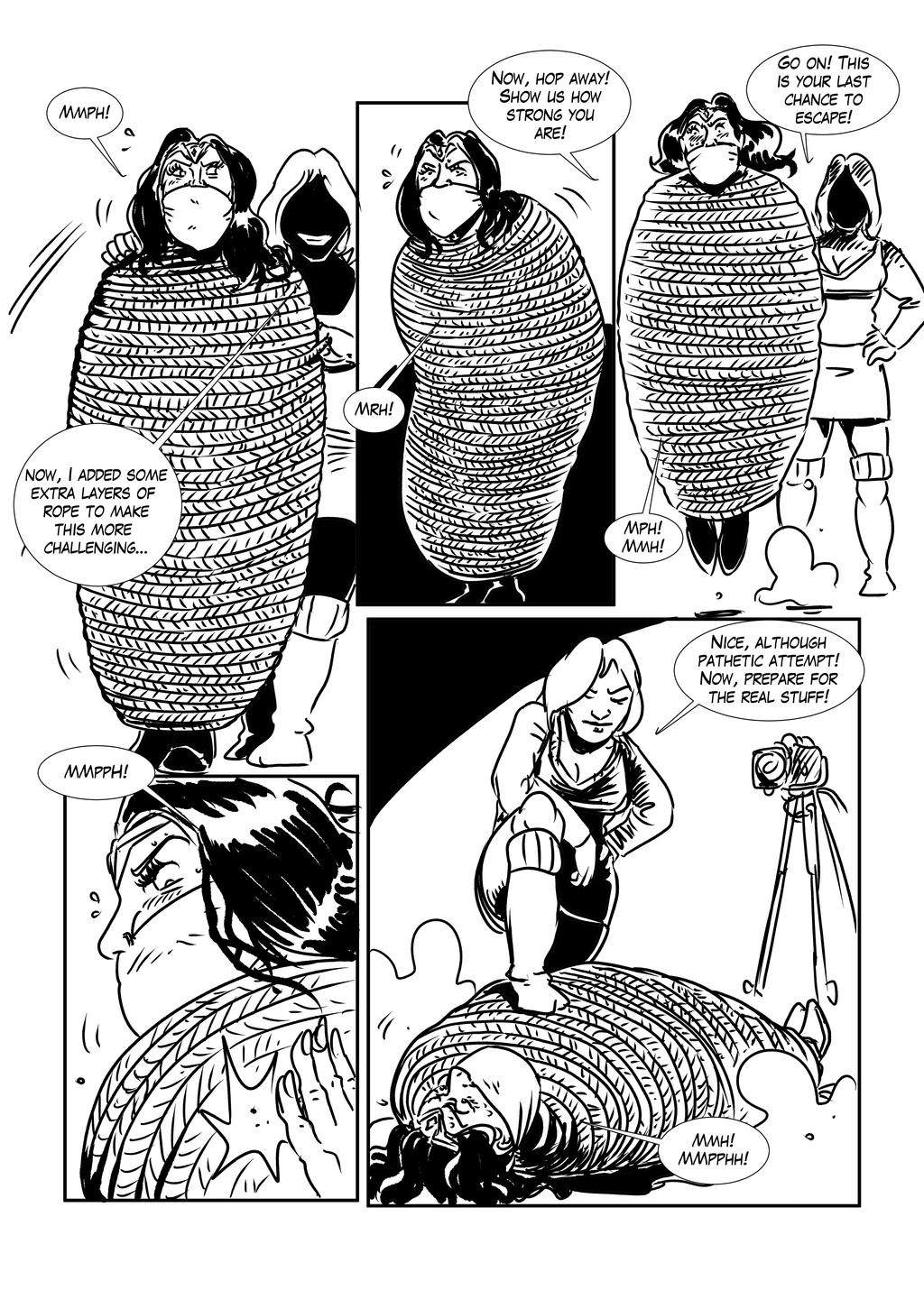 Mummified Superheroines page 3 full