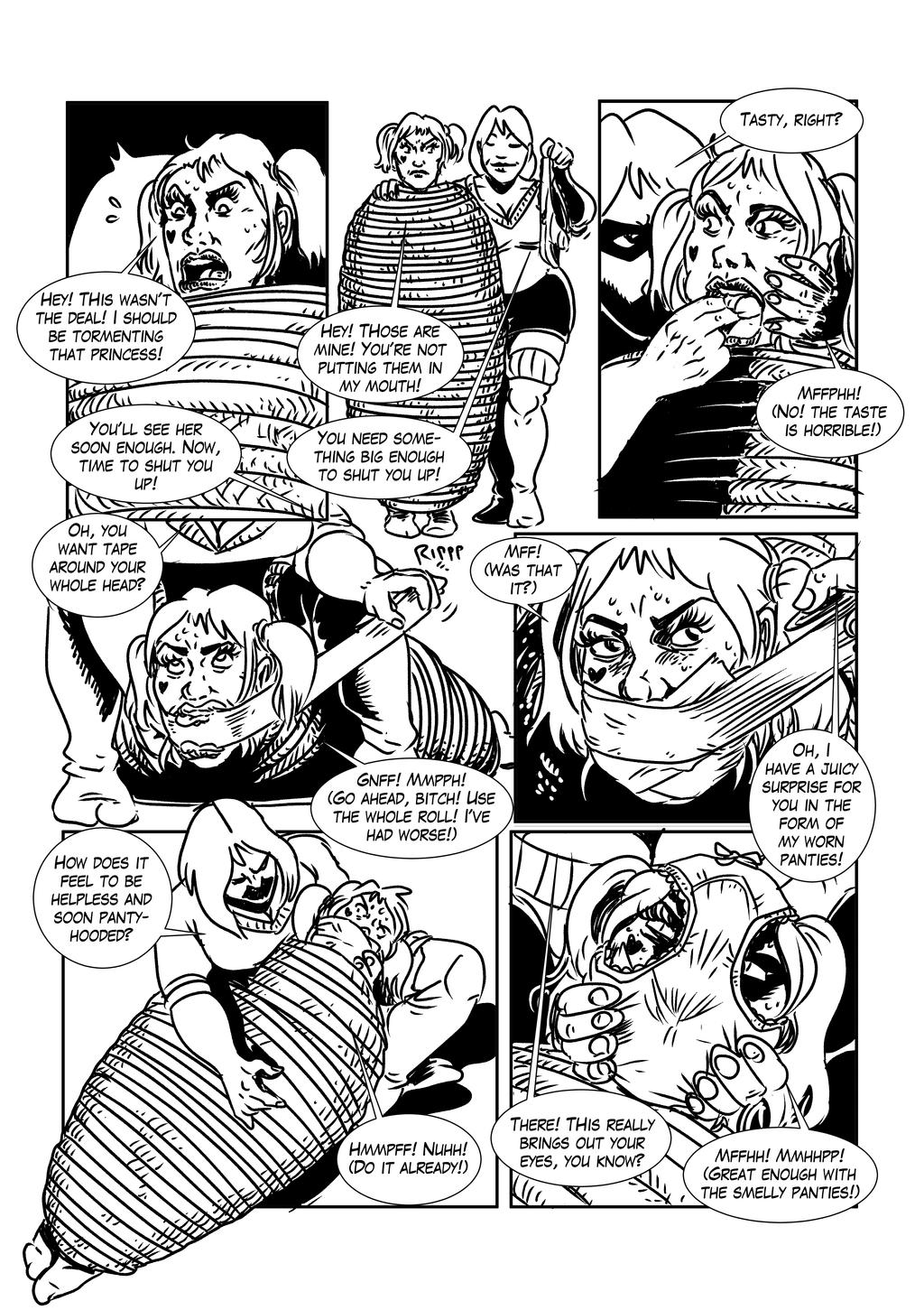 Mummified Superheroines page 5 full