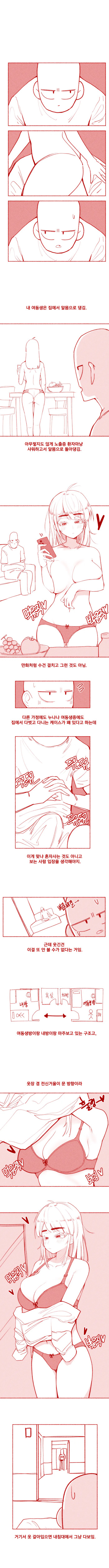 알몸으로 다니는 여동생 cover
