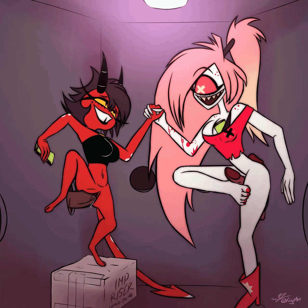 Hazbin Hotel page 6 full