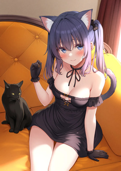 [Karutamo] Happy Halloween 🎃 Neko Rakugaki-chan