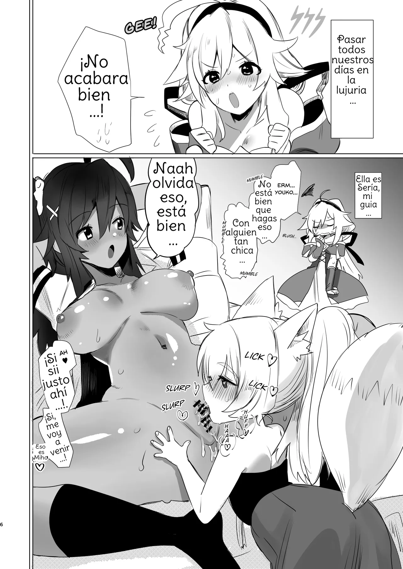 Futanari Kitsune Musume ni Goyoushin page 6 full