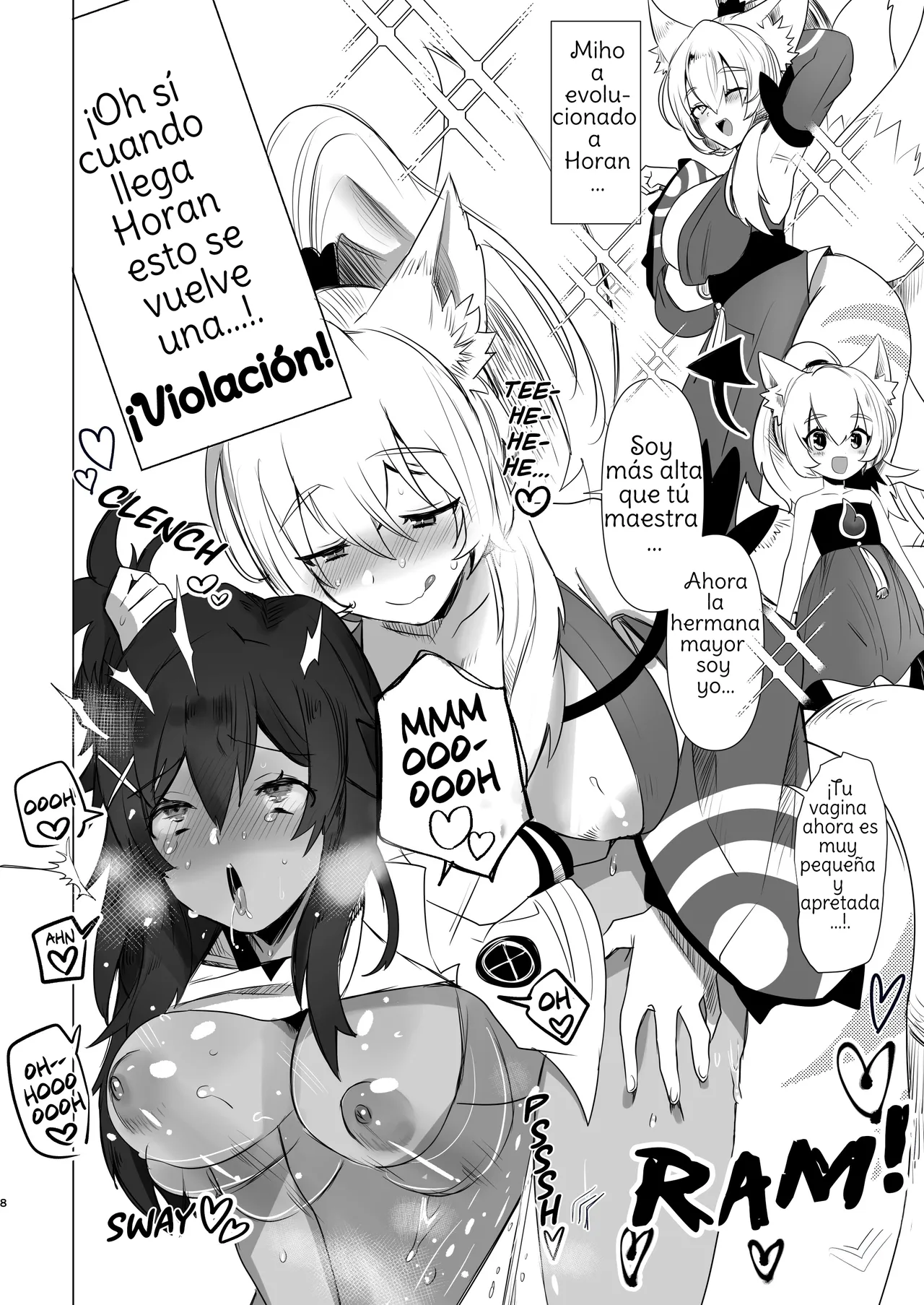 Futanari Kitsune Musume ni Goyoushin page 8 full