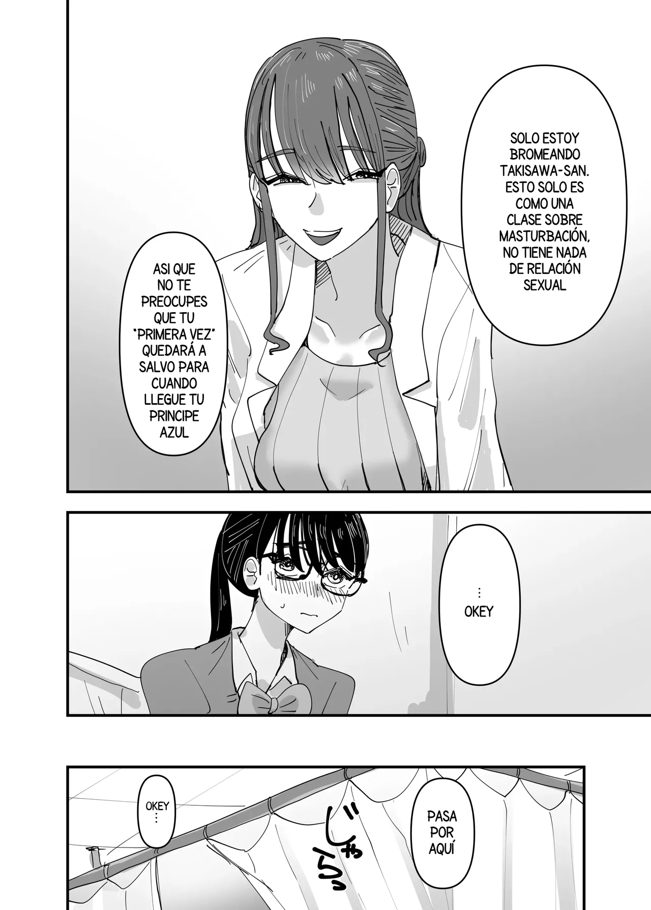 Hoken no Sensei ni Delicate na Onayami Soudan Shitara Karada de Osowaru Koto ni Natta Hanashi page 10 full
