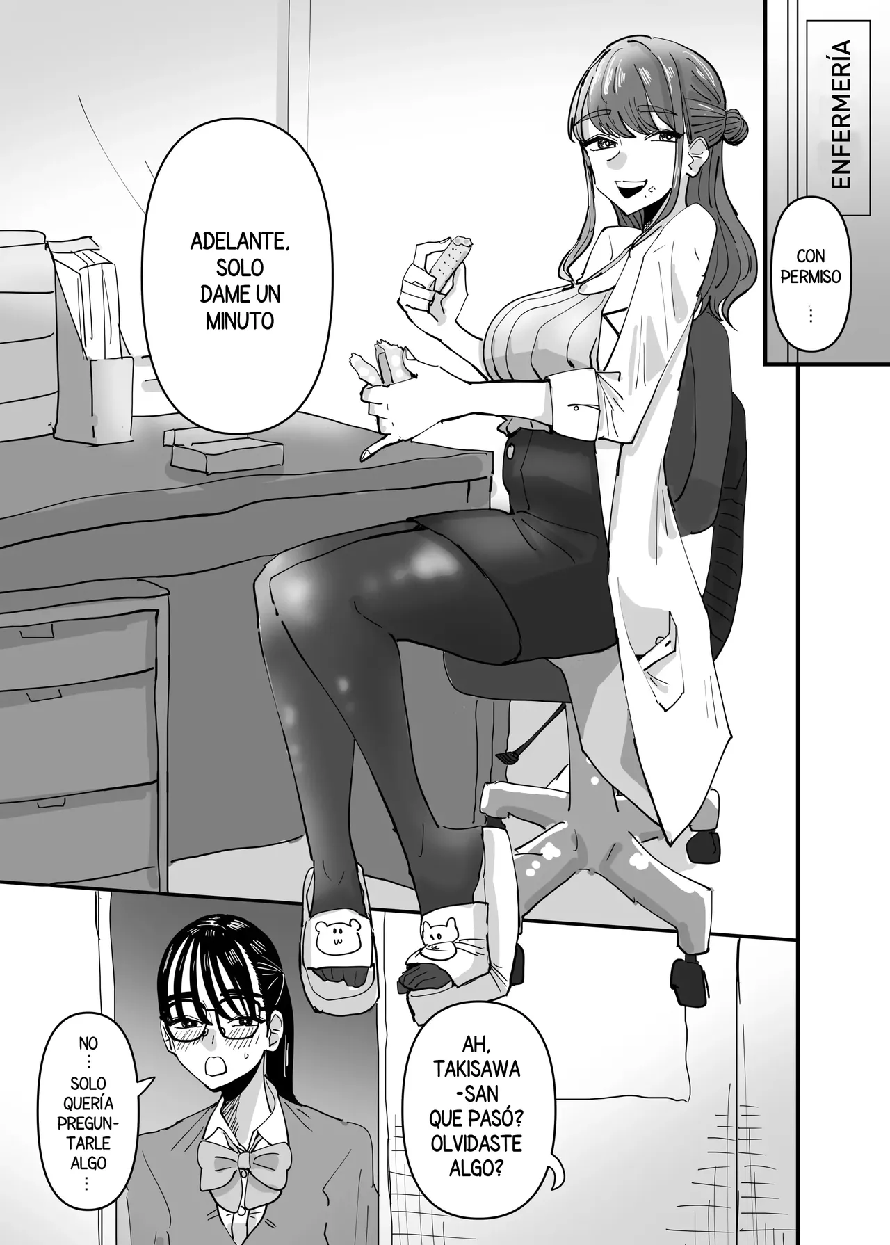 Hoken no Sensei ni Delicate na Onayami Soudan Shitara Karada de Osowaru Koto ni Natta Hanashi page 3 full